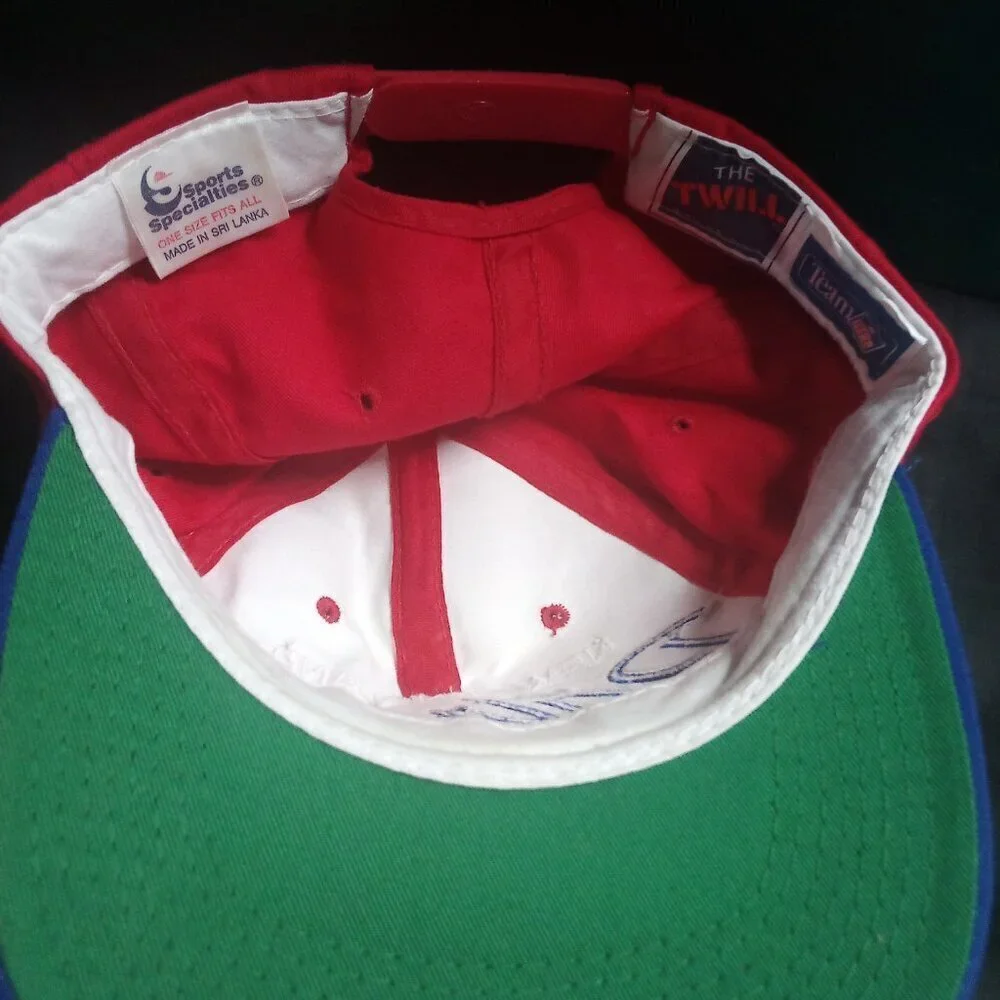 Vintage Sports Specialties New England Patriots Script Snap Hat Cap